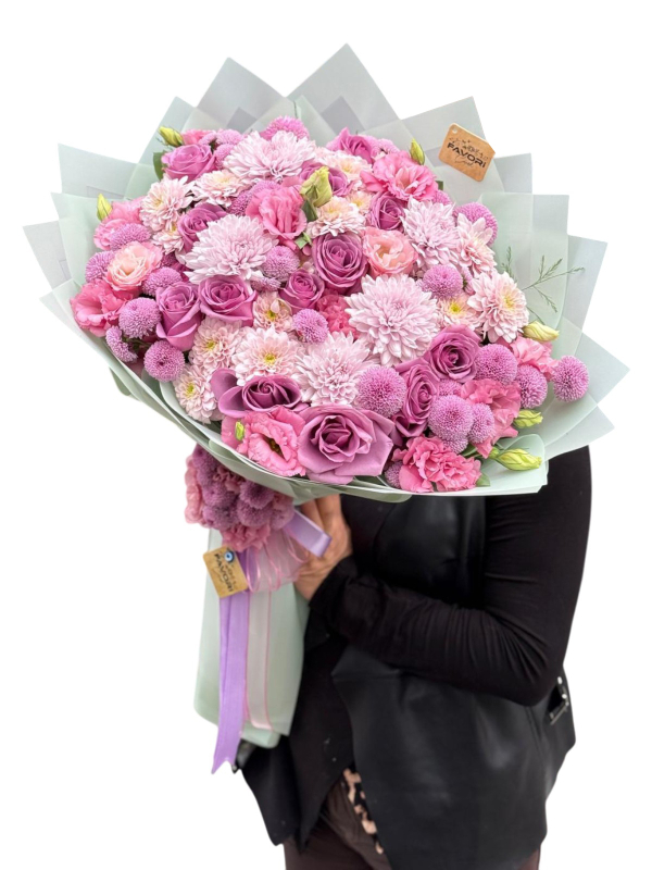 Pembe Lila Lüks İsteme Çiçeği