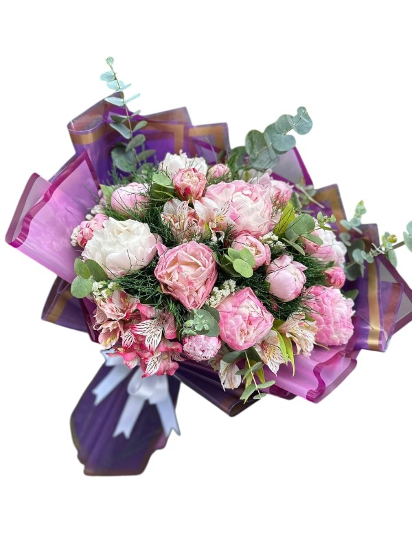 Pembe Şakayık Buketi