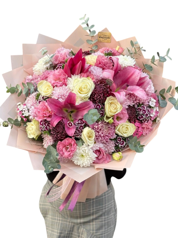 Pink Royal Lüks Tasarım Buket