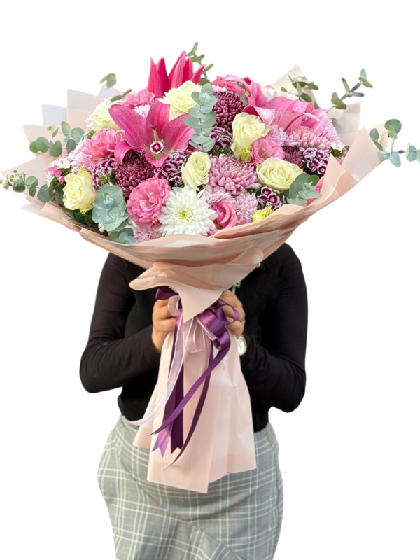 Pink Royal Lüks Tasarım Buket