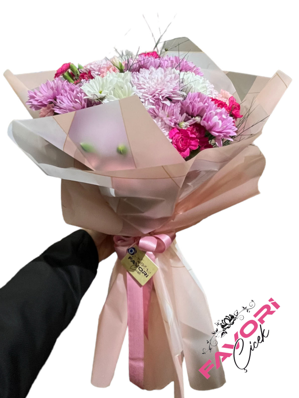Şeker Pembe Buket