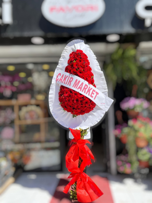 Kırmızı Gerberalı Düğün, Nikah ve Açılış Çelengi