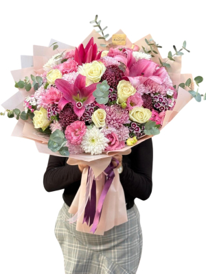 Pink Royal Lüks Tasarım Buket